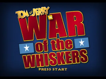 Tom and Jerry in War of the Whiskers screen shot title